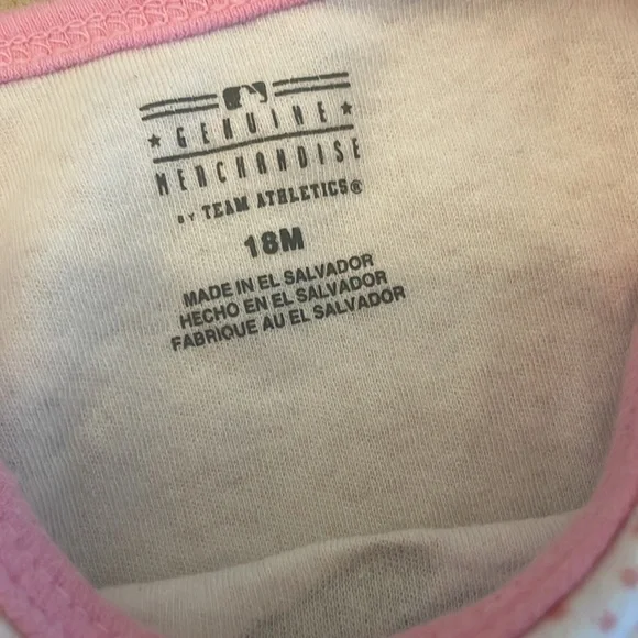 Red Sox Girl Onesie Excellent like-new condition Size 18M​ - Picture 3 of 5